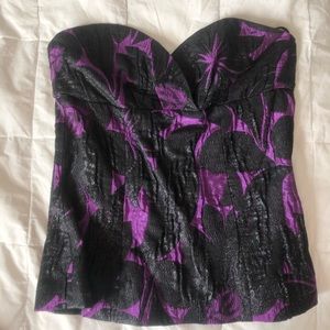 Trina Turk Strapless Sweetheart Top